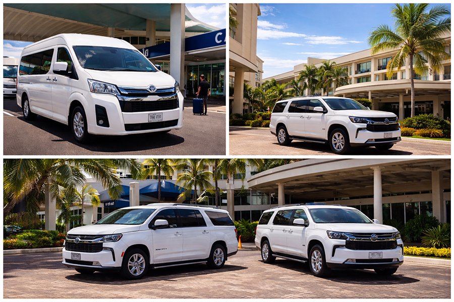 Private transportation service in Cancun